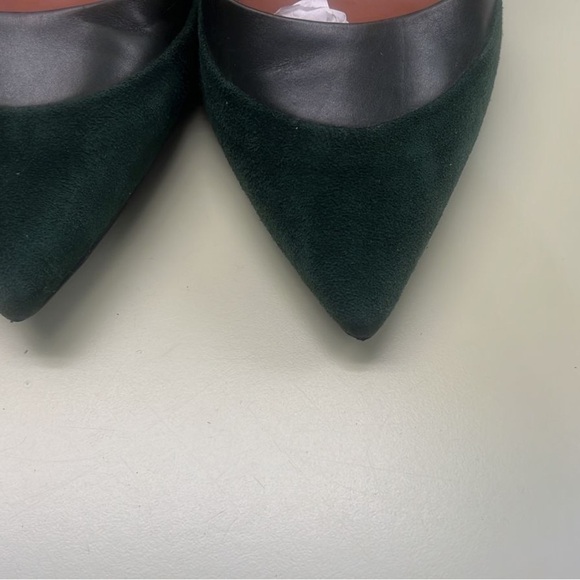 Sportmax Green Pointed-Toe Heels - Picture 2 of 5